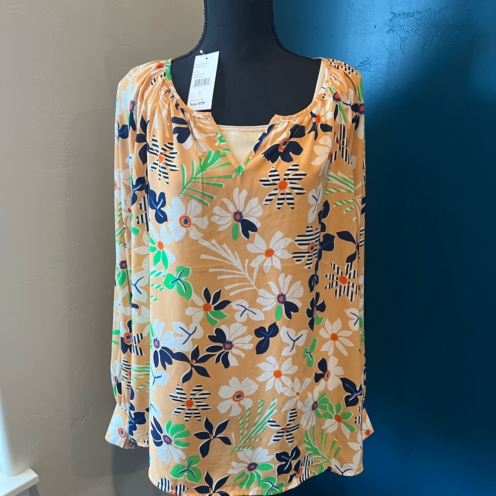 CAbi Island blouse